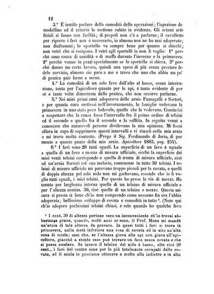 L'apicoltore giornale dell'Associazione centrale d'incoraggiamento per l'apicoltura in Italia