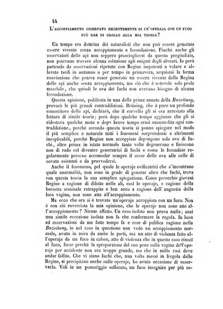 L'apicoltore giornale dell'Associazione centrale d'incoraggiamento per l'apicoltura in Italia