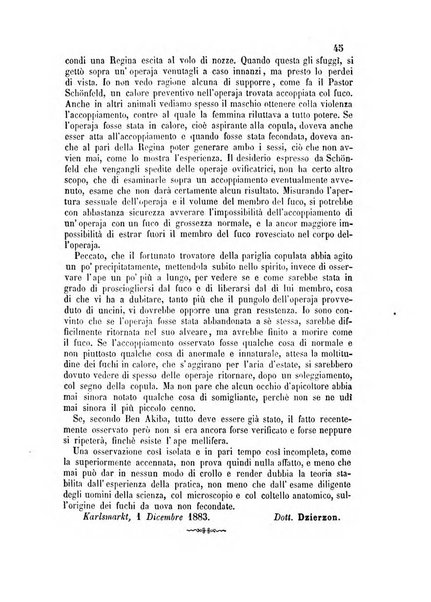 L'apicoltore giornale dell'Associazione centrale d'incoraggiamento per l'apicoltura in Italia