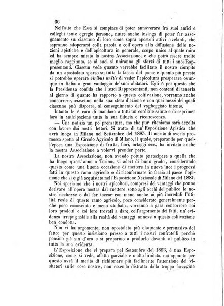 L'apicoltore giornale dell'Associazione centrale d'incoraggiamento per l'apicoltura in Italia