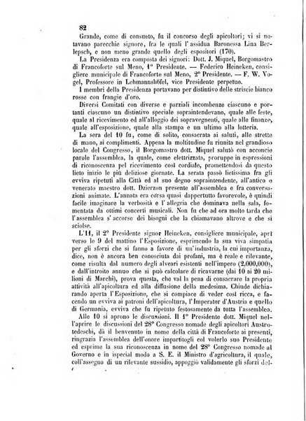 L'apicoltore giornale dell'Associazione centrale d'incoraggiamento per l'apicoltura in Italia