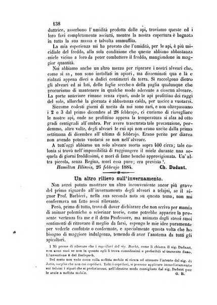 L'apicoltore giornale dell'Associazione centrale d'incoraggiamento per l'apicoltura in Italia