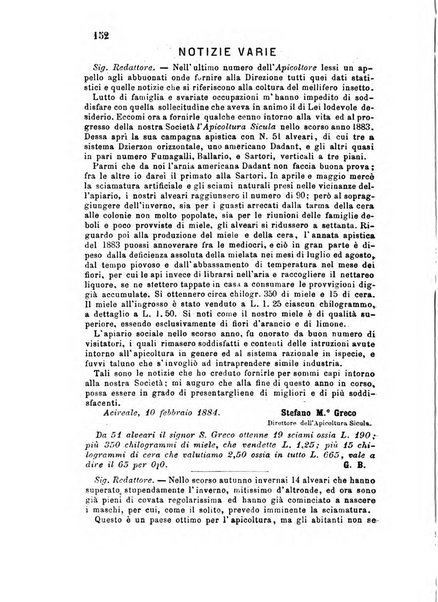 L'apicoltore giornale dell'Associazione centrale d'incoraggiamento per l'apicoltura in Italia