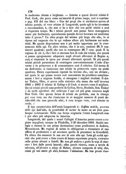 L'apicoltore giornale dell'Associazione centrale d'incoraggiamento per l'apicoltura in Italia