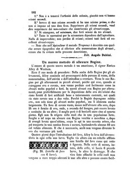 L'apicoltore giornale dell'Associazione centrale d'incoraggiamento per l'apicoltura in Italia