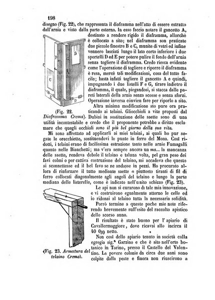 L'apicoltore giornale dell'Associazione centrale d'incoraggiamento per l'apicoltura in Italia