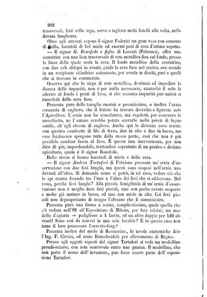 L'apicoltore giornale dell'Associazione centrale d'incoraggiamento per l'apicoltura in Italia