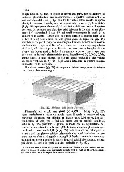 L'apicoltore giornale dell'Associazione centrale d'incoraggiamento per l'apicoltura in Italia