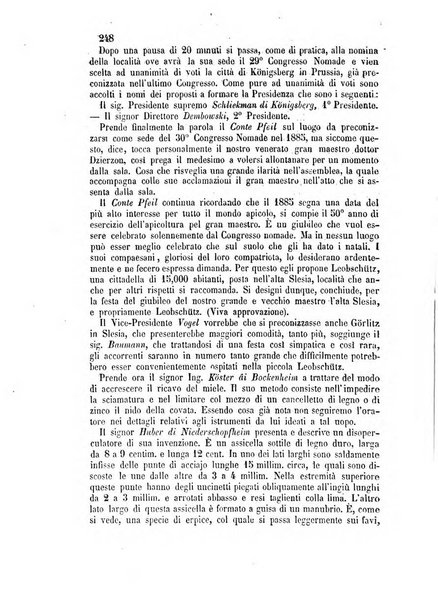 L'apicoltore giornale dell'Associazione centrale d'incoraggiamento per l'apicoltura in Italia