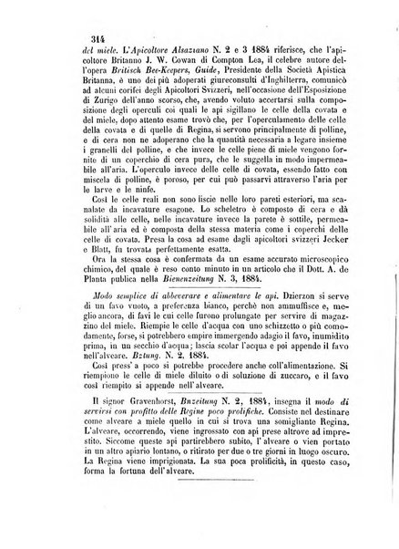 L'apicoltore giornale dell'Associazione centrale d'incoraggiamento per l'apicoltura in Italia