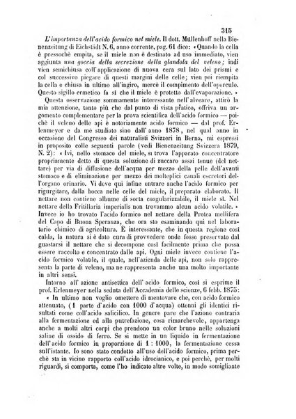 L'apicoltore giornale dell'Associazione centrale d'incoraggiamento per l'apicoltura in Italia