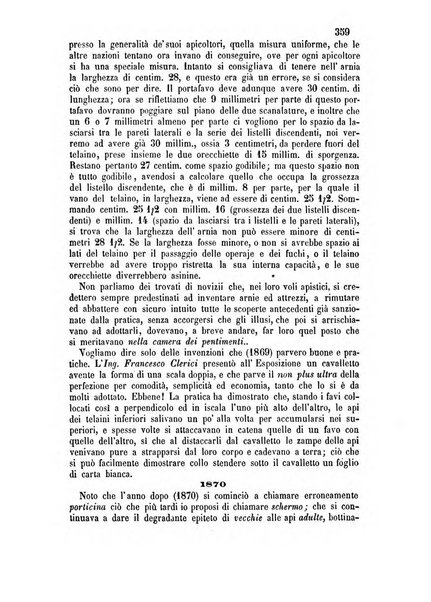 L'apicoltore giornale dell'Associazione centrale d'incoraggiamento per l'apicoltura in Italia