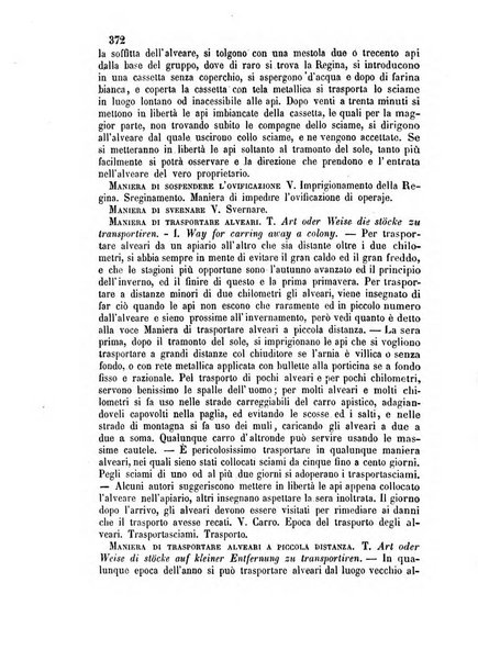 L'apicoltore giornale dell'Associazione centrale d'incoraggiamento per l'apicoltura in Italia