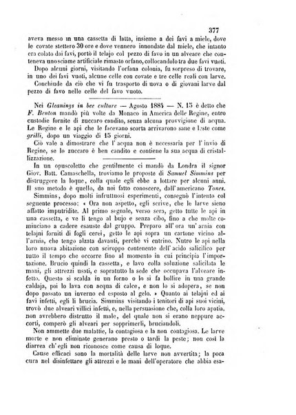 L'apicoltore giornale dell'Associazione centrale d'incoraggiamento per l'apicoltura in Italia