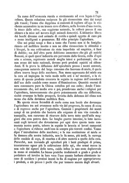 L'apicoltore giornale dell'Associazione centrale d'incoraggiamento per l'apicoltura in Italia