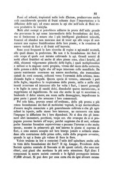 L'apicoltore giornale dell'Associazione centrale d'incoraggiamento per l'apicoltura in Italia