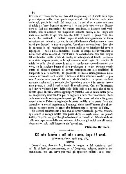 L'apicoltore giornale dell'Associazione centrale d'incoraggiamento per l'apicoltura in Italia