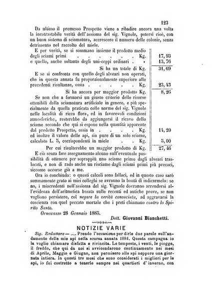 L'apicoltore giornale dell'Associazione centrale d'incoraggiamento per l'apicoltura in Italia