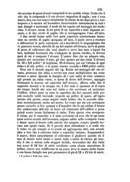 L'apicoltore giornale dell'Associazione centrale d'incoraggiamento per l'apicoltura in Italia