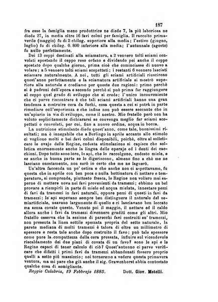 L'apicoltore giornale dell'Associazione centrale d'incoraggiamento per l'apicoltura in Italia