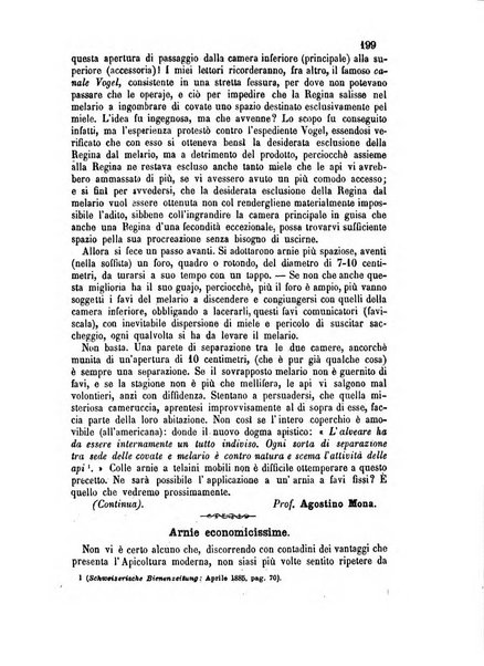 L'apicoltore giornale dell'Associazione centrale d'incoraggiamento per l'apicoltura in Italia