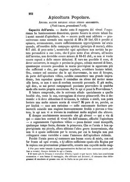 L'apicoltore giornale dell'Associazione centrale d'incoraggiamento per l'apicoltura in Italia