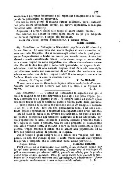 L'apicoltore giornale dell'Associazione centrale d'incoraggiamento per l'apicoltura in Italia