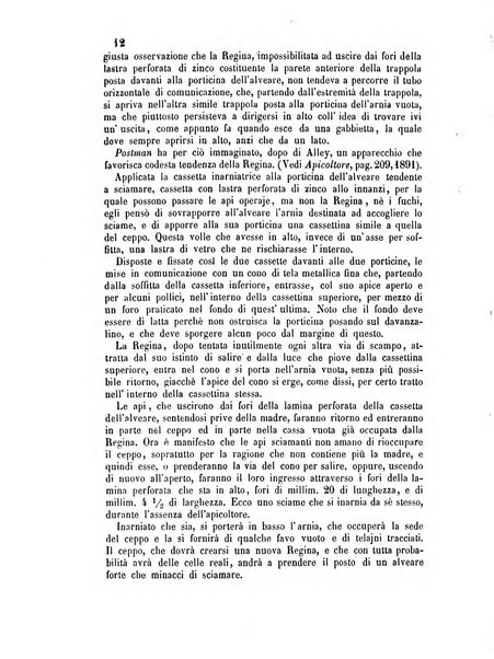 L'apicoltore giornale dell'Associazione centrale d'incoraggiamento per l'apicoltura in Italia