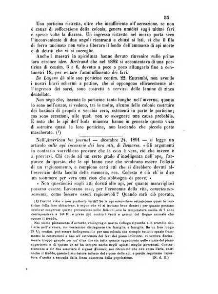 L'apicoltore giornale dell'Associazione centrale d'incoraggiamento per l'apicoltura in Italia