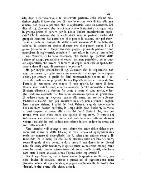 L'apicoltore giornale dell'Associazione centrale d'incoraggiamento per l'apicoltura in Italia