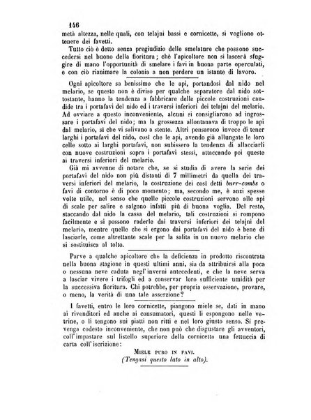 L'apicoltore giornale dell'Associazione centrale d'incoraggiamento per l'apicoltura in Italia