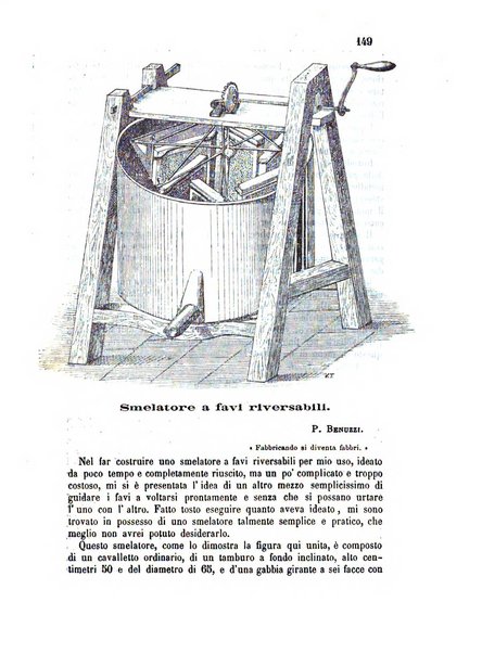 L'apicoltore giornale dell'Associazione centrale d'incoraggiamento per l'apicoltura in Italia