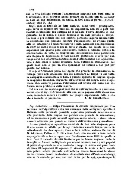 L'apicoltore giornale dell'Associazione centrale d'incoraggiamento per l'apicoltura in Italia