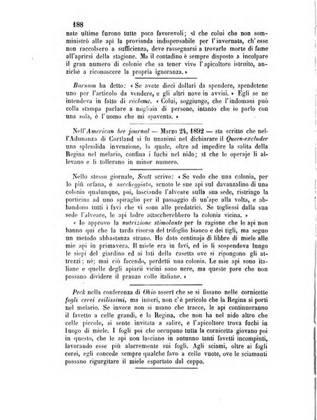 L'apicoltore giornale dell'Associazione centrale d'incoraggiamento per l'apicoltura in Italia