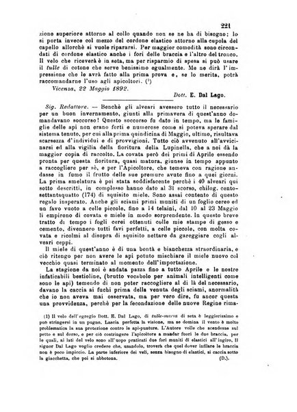 L'apicoltore giornale dell'Associazione centrale d'incoraggiamento per l'apicoltura in Italia