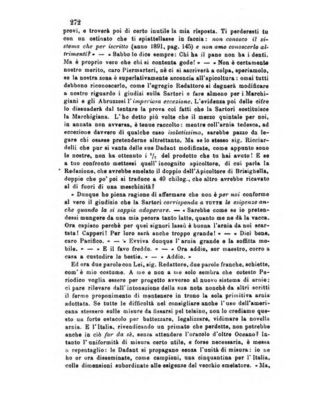 L'apicoltore giornale dell'Associazione centrale d'incoraggiamento per l'apicoltura in Italia