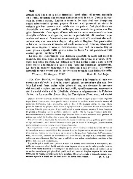 L'apicoltore giornale dell'Associazione centrale d'incoraggiamento per l'apicoltura in Italia