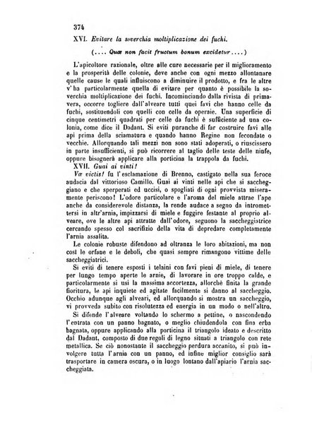 L'apicoltore giornale dell'Associazione centrale d'incoraggiamento per l'apicoltura in Italia