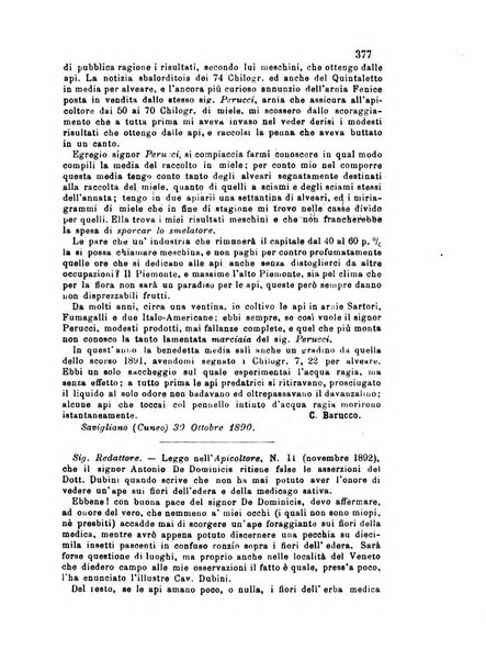 L'apicoltore giornale dell'Associazione centrale d'incoraggiamento per l'apicoltura in Italia