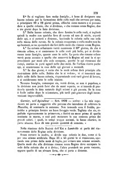 L'apicoltore giornale dell'Associazione centrale d'incoraggiamento per l'apicoltura in Italia