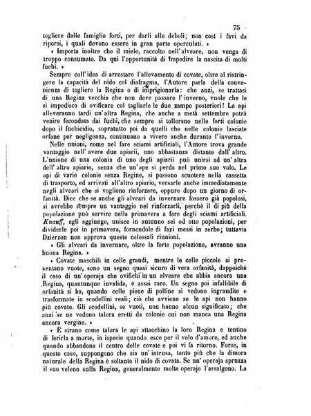 L'apicoltore giornale dell'Associazione centrale d'incoraggiamento per l'apicoltura in Italia