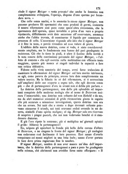 L'apicoltore giornale dell'Associazione centrale d'incoraggiamento per l'apicoltura in Italia