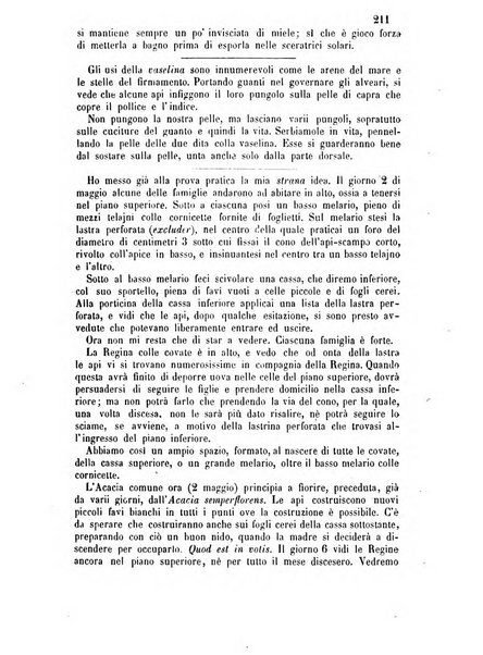 L'apicoltore giornale dell'Associazione centrale d'incoraggiamento per l'apicoltura in Italia