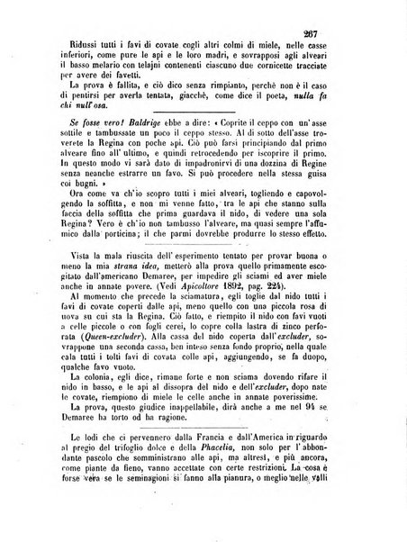 L'apicoltore giornale dell'Associazione centrale d'incoraggiamento per l'apicoltura in Italia