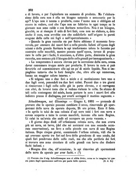 L'apicoltore giornale dell'Associazione centrale d'incoraggiamento per l'apicoltura in Italia