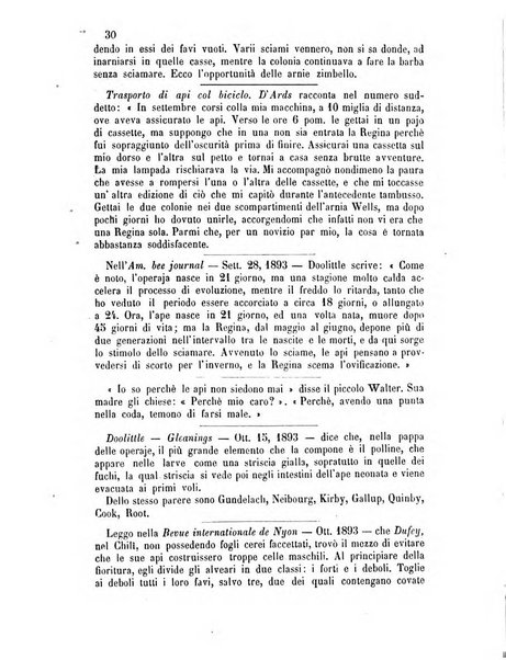 L'apicoltore giornale dell'Associazione centrale d'incoraggiamento per l'apicoltura in Italia