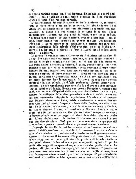 L'apicoltore giornale dell'Associazione centrale d'incoraggiamento per l'apicoltura in Italia