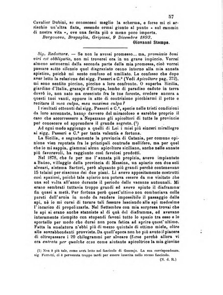 L'apicoltore giornale dell'Associazione centrale d'incoraggiamento per l'apicoltura in Italia