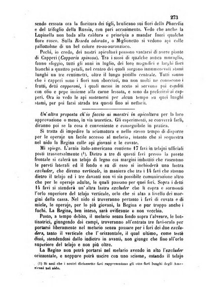 L'apicoltore giornale dell'Associazione centrale d'incoraggiamento per l'apicoltura in Italia