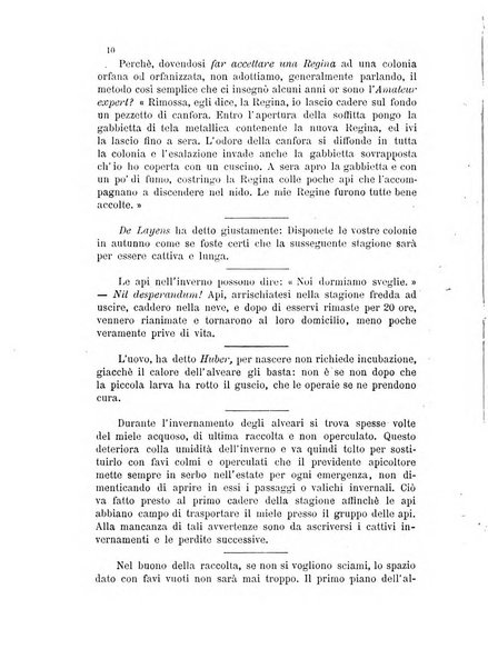 L'apicoltore giornale dell'Associazione centrale d'incoraggiamento per l'apicoltura in Italia